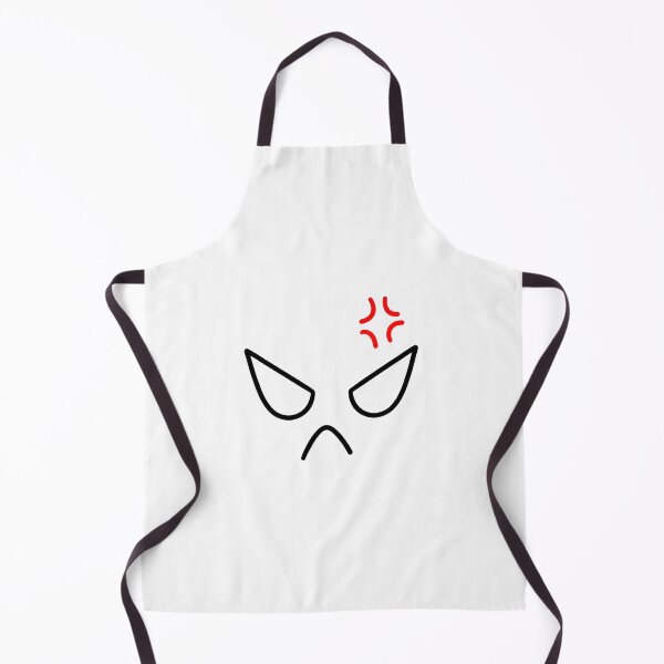 Item preview, Angry Face Minimalist Doodle with Red Anger Symbol designed and sold by somimalikkk.