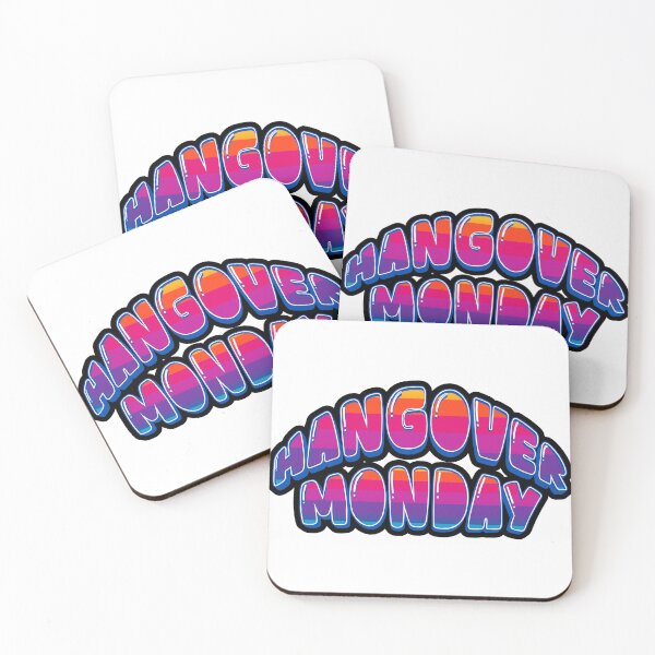 Item preview, Funny Hangover Monday Weekend Is Over Design designed and sold by Kerosene Design.