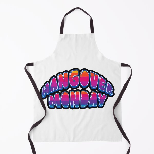 Item preview, Funny Hangover Monday Weekend Is Over Design designed and sold by Kerosene Design.