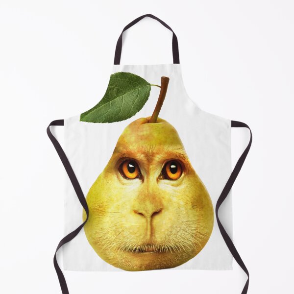 Item preview, Pear Macaque designed and sold by ProducePrimates.