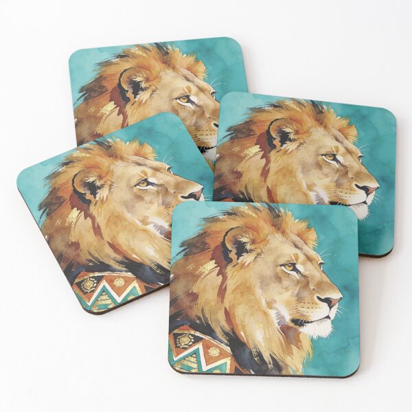 Item preview, "African Pop Art: Lion" designed and sold by  BoomPoster.