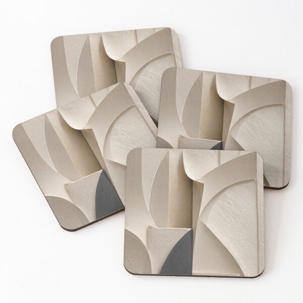 Item preview, Wabi-Sabi Paper Fold Abstract Wall Art | Cream Beige Textured Sculptural Print | Neutral Minimalist Home Decor designed and sold by SoftSpaceDesign.