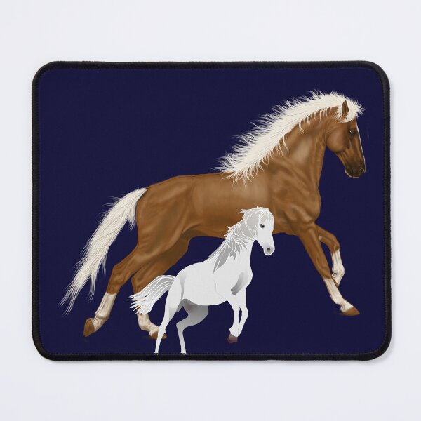 Item preview, Running Horses Mare and Foal designed and sold by SolutionsArt.
