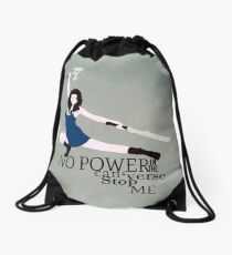 No Power in the 'Verse Drawstring Bag