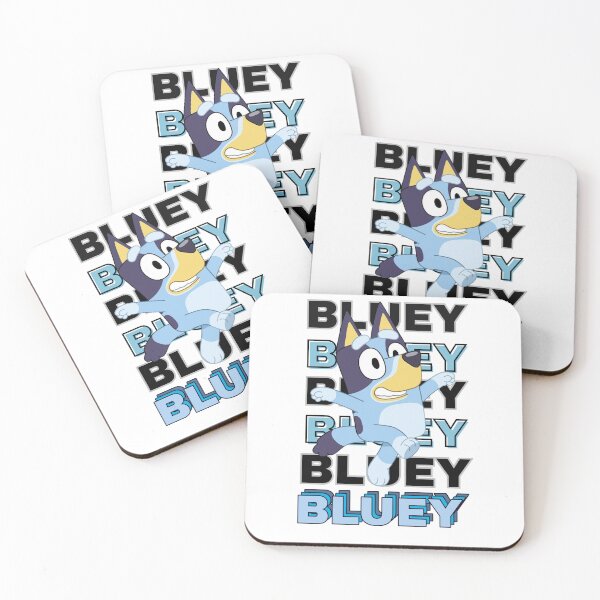 Item preview, Happy bluey jumping  designed and sold by Randomnessy.