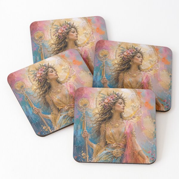 Item preview, Irish Goddess Fodla painting. designed and sold by GalleryKauffeld.