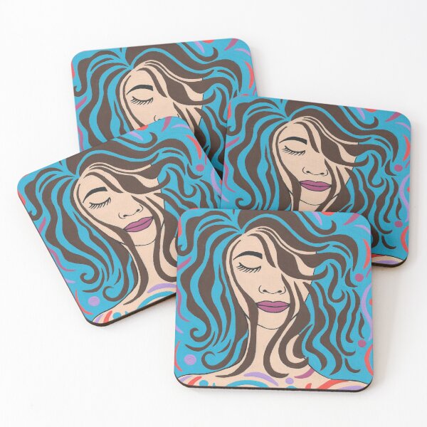 Item preview, Beautiful Woman Tranquility designed and sold by Sartoris Art.