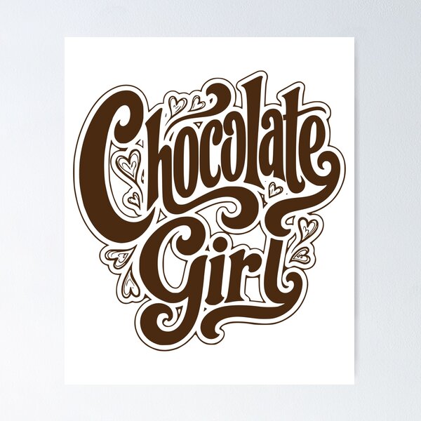 Item preview, Chocolate Girl Black Girl Magic Art designed and sold by EthosWear.