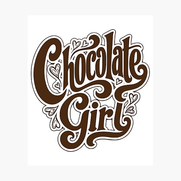 Item preview, Chocolate Girl Black Girl Magic Art designed and sold by EthosWear.