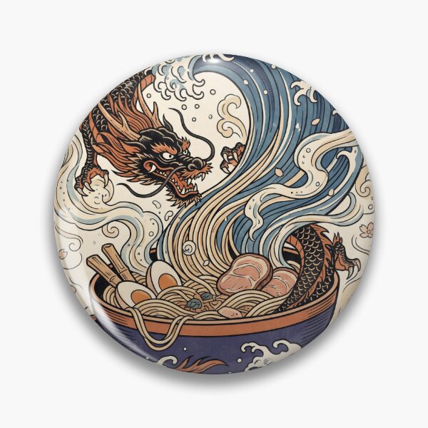 Item preview, Ramen Dragon Wave designed and sold by yPaladino432.