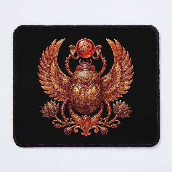 Item preview, Carnelian Scarab | Ancient Egyptian Gem Art designed and sold by Zaru Art Studio.