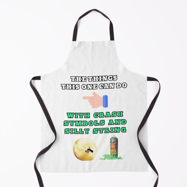 Item preview, The things this one can do with crash symbols and silly string designed and sold by Goode-sense2025.