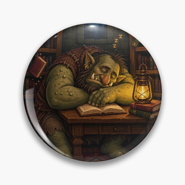 Item preview, The Troll Who Read One Page Too Many  designed and sold by Sketchlegacy.