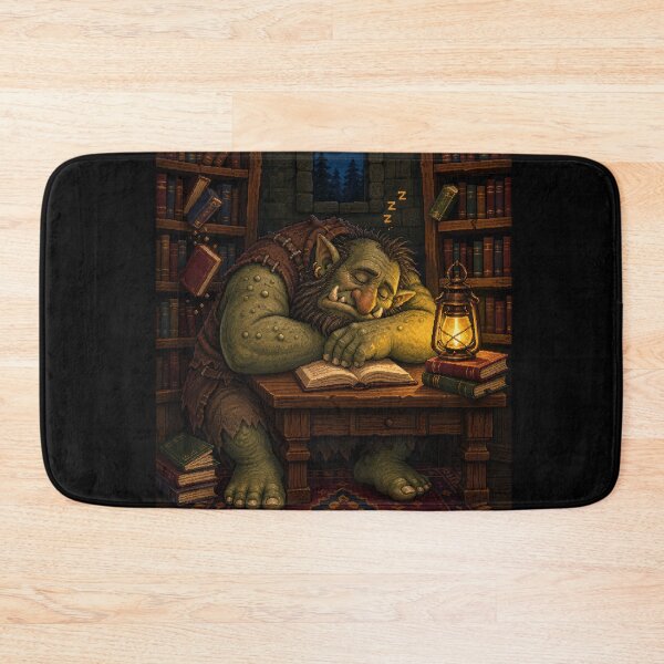Item preview, The Troll Who Read One Page Too Many  designed and sold by Sketchlegacy.