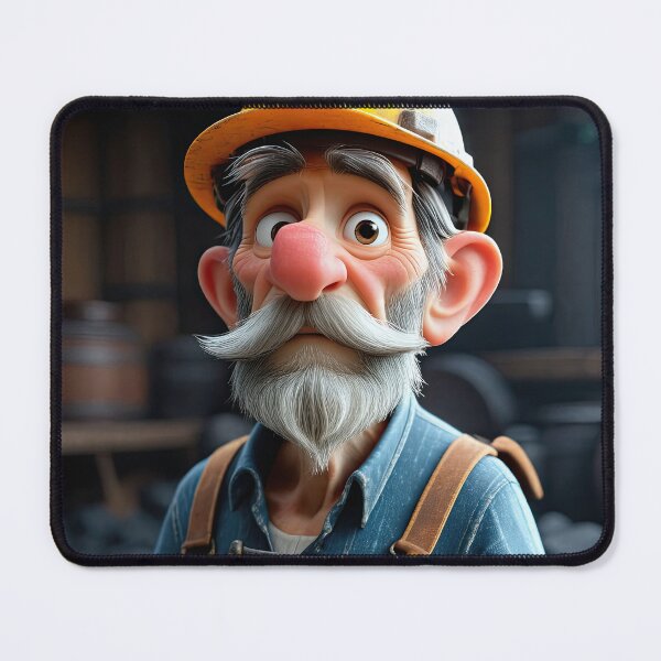 Item preview, Old Fart as a Coal Miner designed and sold by Colin Bentham.