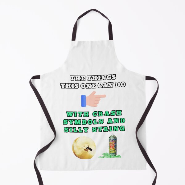 Item preview, The things this one can do with crash symbols and silly string designed and sold by Goode-sense2025.