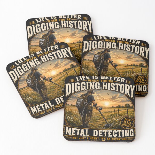 Item preview, Life is Better when you're Digging v3 designed and sold by Metaldetectorz.