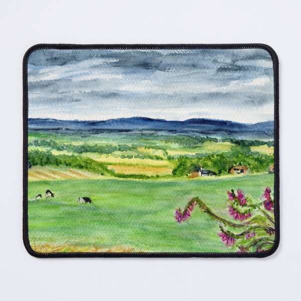 Item preview, View from Old Hall Farm near Frodsham, Cheshire designed and sold by LymphomaLass.