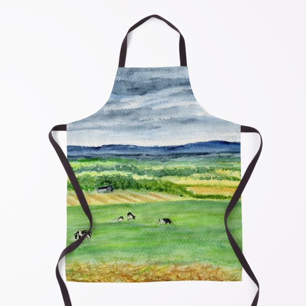 Item preview, View from Old Hall Farm near Frodsham, Cheshire designed and sold by LymphomaLass.