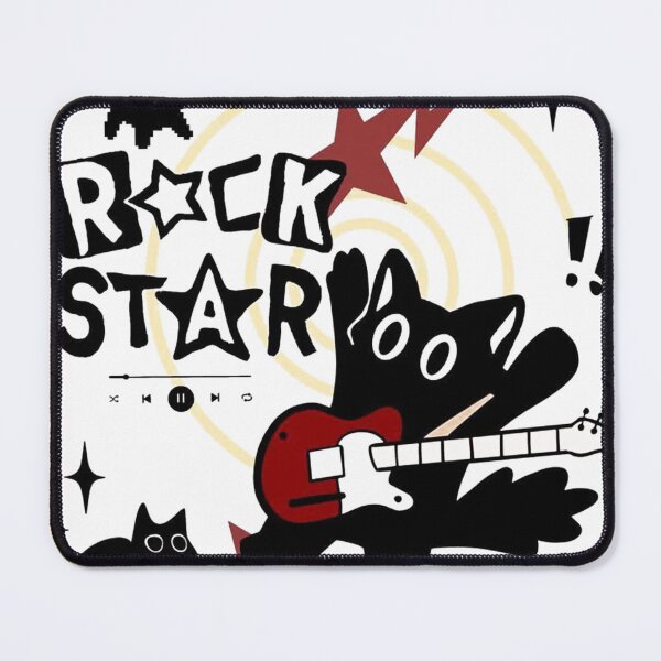 Item preview, Rock Star Cat Guitar Doodle Design designed and sold by gringoods.