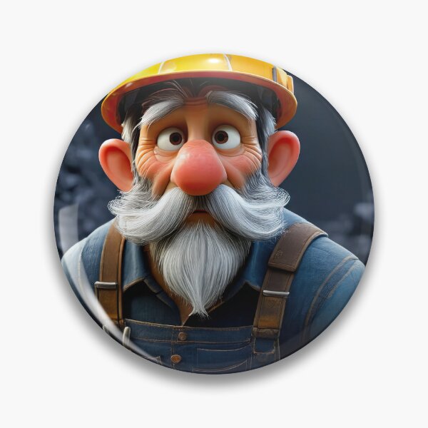 Item preview, Old Fart as a Coal Miner designed and sold by Colin Bentham.
