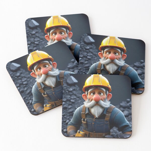 Item preview, Old Fart as a Coal Miner designed and sold by Colin Bentham.