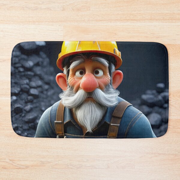 Item preview, Old Fart as a Coal Miner designed and sold by Colin Bentham.