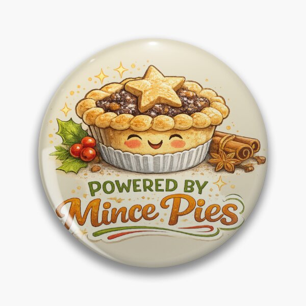 Item preview, Powered by Mince Pies designed and sold by Someone Thinks It's Funny.