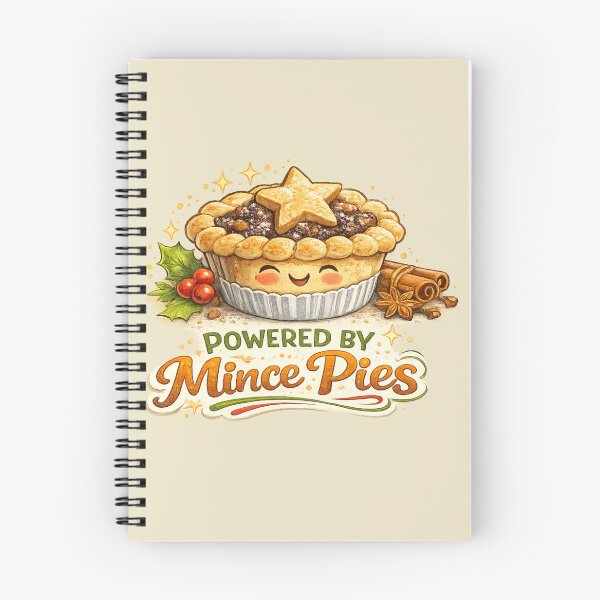 Item preview, Powered by Mince Pies designed and sold by Someone Thinks It's Funny.
