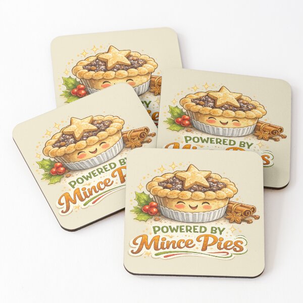 Item preview, Powered by Mince Pies designed and sold by Someone Thinks It's Funny.