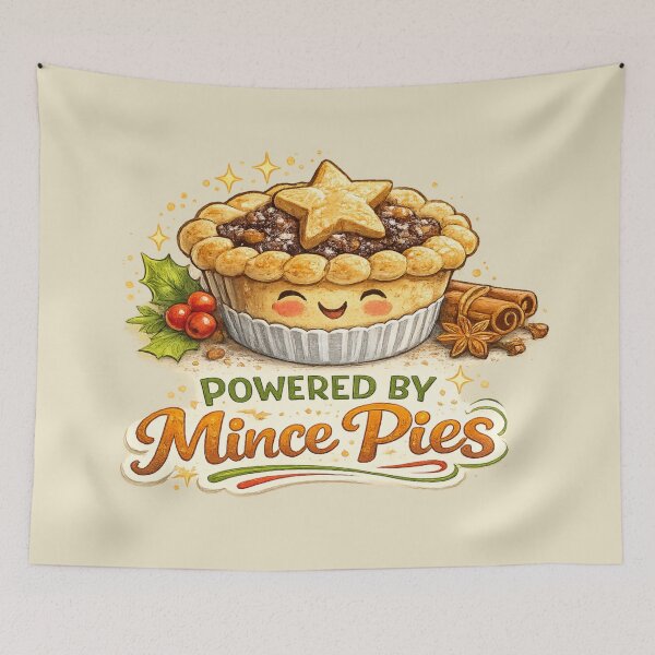 Item preview, Powered by Mince Pies designed and sold by Someone Thinks It's Funny.