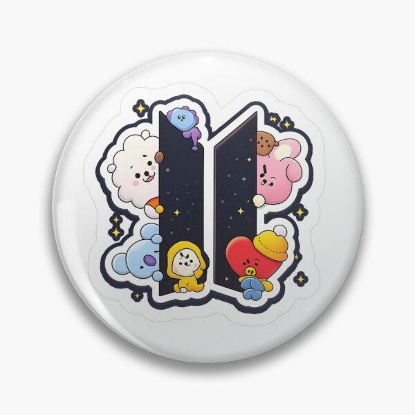 Item preview, BTS in cartoon form designed and sold by Anthuank.