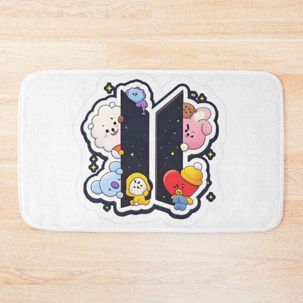 Item preview, BTS in cartoon form designed and sold by Anthuank.