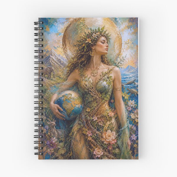 Item preview, Greek Goddess Gaia painting designed and sold by GalleryKauffeld.