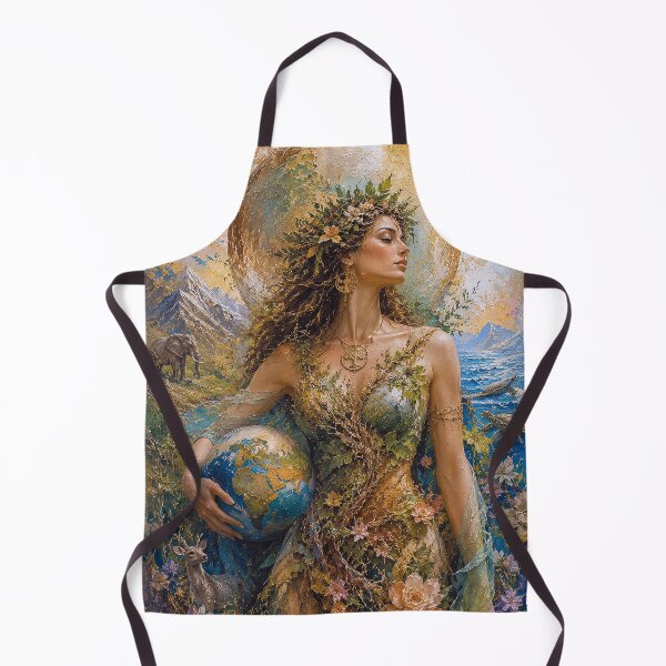 Item preview, Greek Goddess Gaia painting designed and sold by GalleryKauffeld.