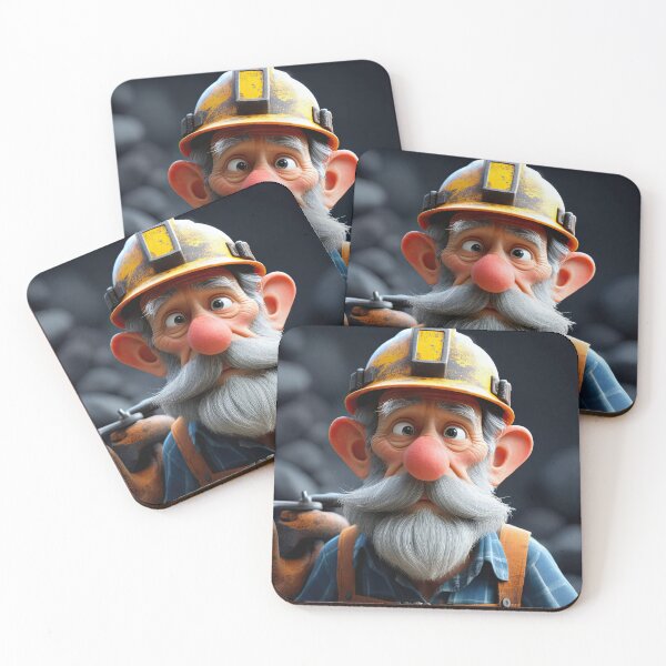 Item preview, Old Fart as a Coal Miner designed and sold by Colin Bentham.