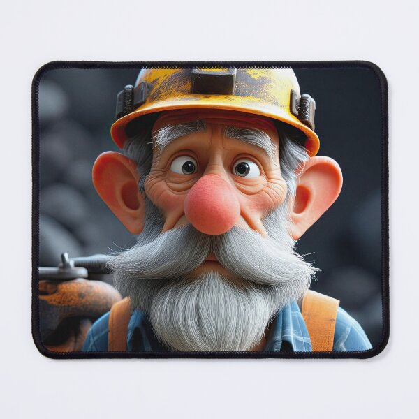 Item preview, Old Fart as a Coal Miner designed and sold by Colin Bentham.