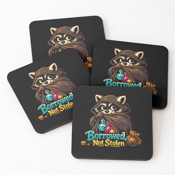 Item preview, Borrowed Not Stolen Raccoon Rogue  designed and sold by Sketchlegacy.