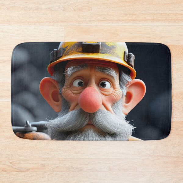 Item preview, Old Fart as a Coal Miner designed and sold by Colin Bentham.