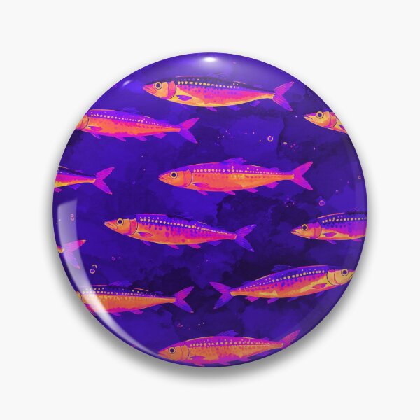 Item preview, Colorful Sardines Pattern designed and sold by infinitearte.
