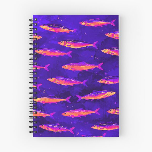 Item preview, Colorful Sardines Pattern designed and sold by infinitearte.