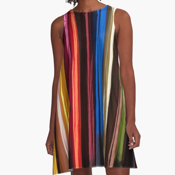 Cover me with Color A-Line Dress