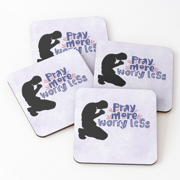 Item preview, Pray More Worry Less designed and sold by Seed of Faith Designs.