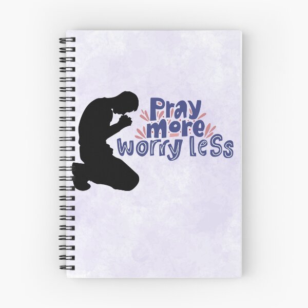 Item preview, Pray More Worry Less designed and sold by Seed of Faith Designs.
