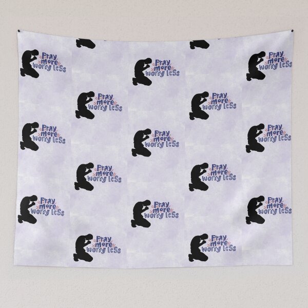 Item preview, Pray More Worry Less designed and sold by Seed of Faith Designs.