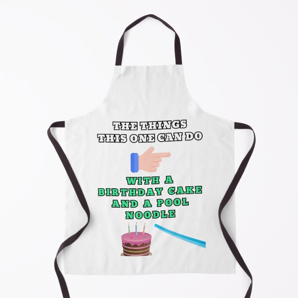 Item preview, The things this one can do with a birthday cake and a pool noodle designed and sold by Goode-sense2025.