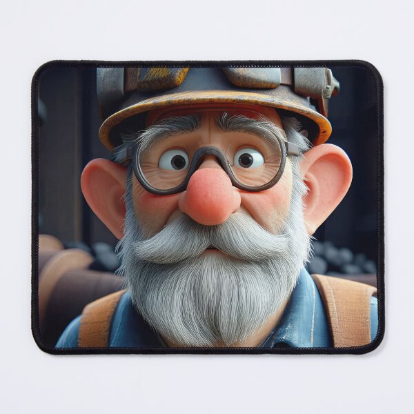 Item preview, Old Fart as a Coal Miner designed and sold by Colin Bentham.