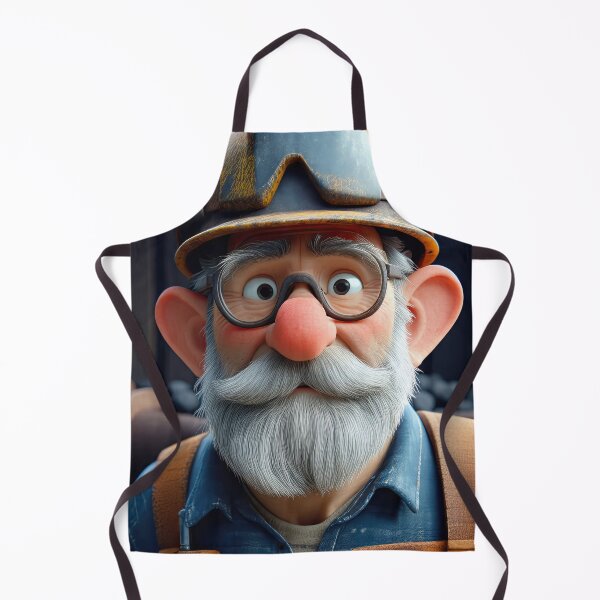 Item preview, Old Fart as a Coal Miner designed and sold by Colin Bentham.