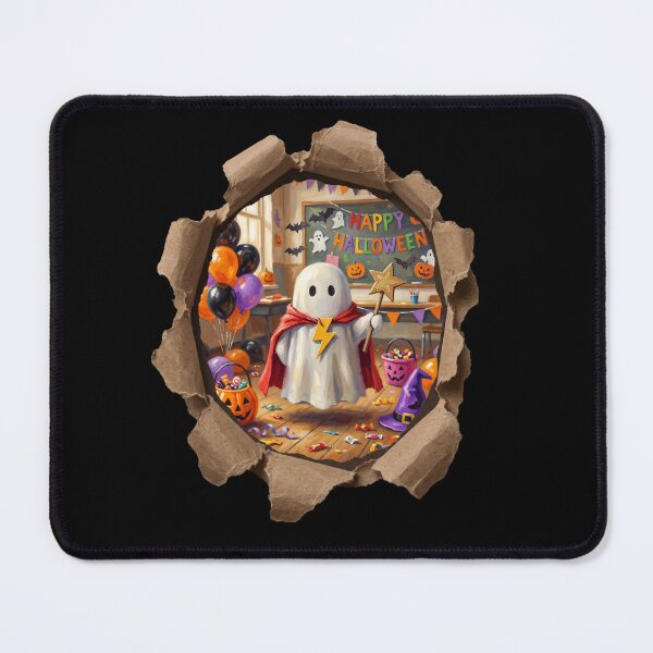 Item preview, Cute Ghost Halloween Classroom Magic Star designed and sold by Roy & Tiffany.