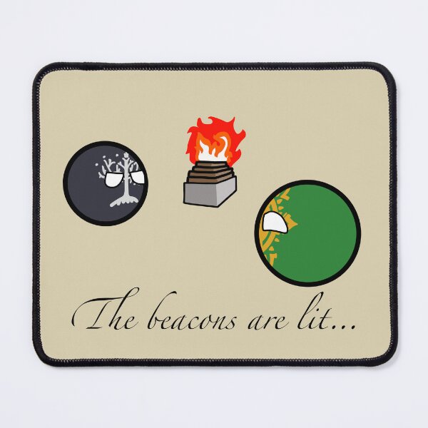 Item preview, The beacons are lit, kingdom-balls?! designed and sold by Captain-Nemo-.